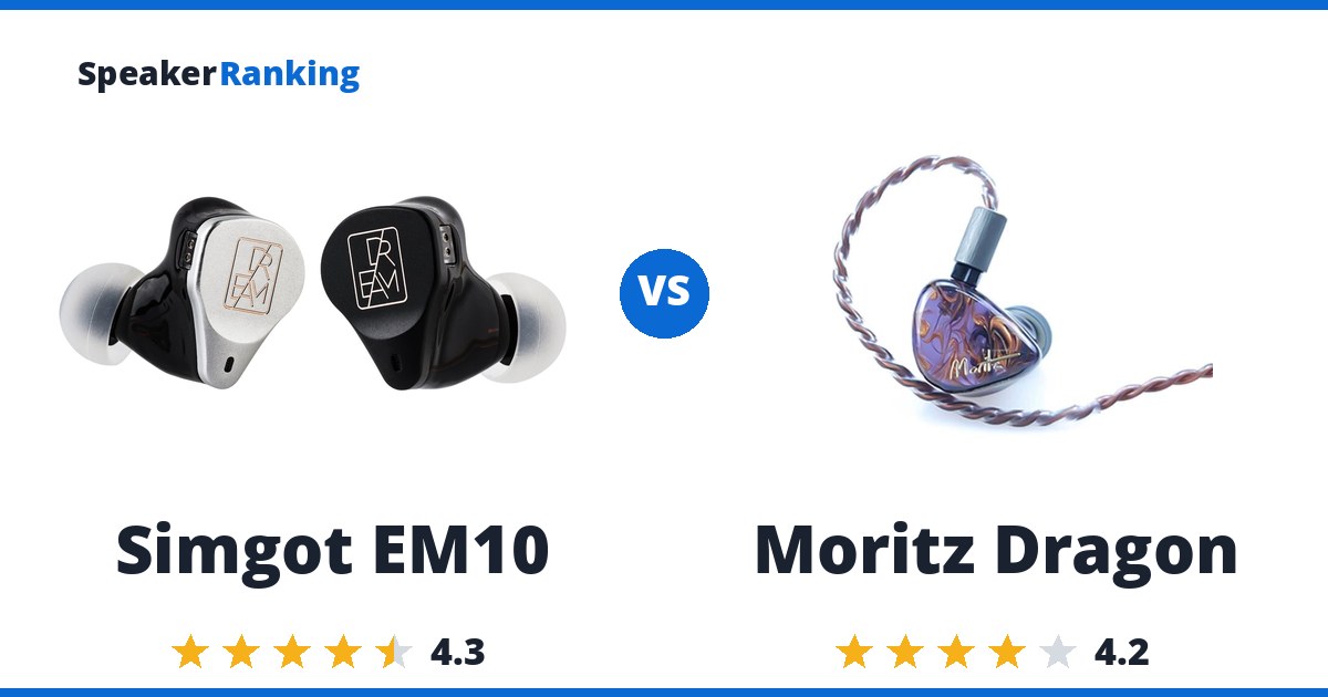 Simgot EM10 vs Moritz Dragon