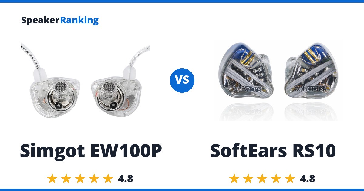 Simgot EW100P vs SoftEars RS10