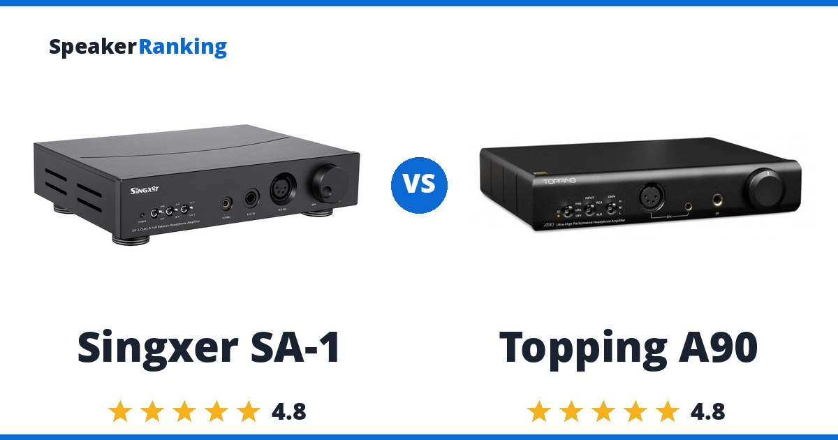 Singxer SA-1 vs Topping A90