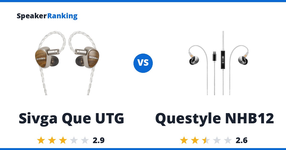 Sivga Que UTG vs Questyle NHB12