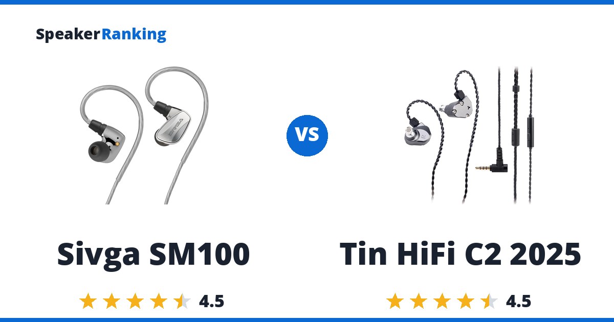 Sivga SM100 vs Tin HiFi C2 2025