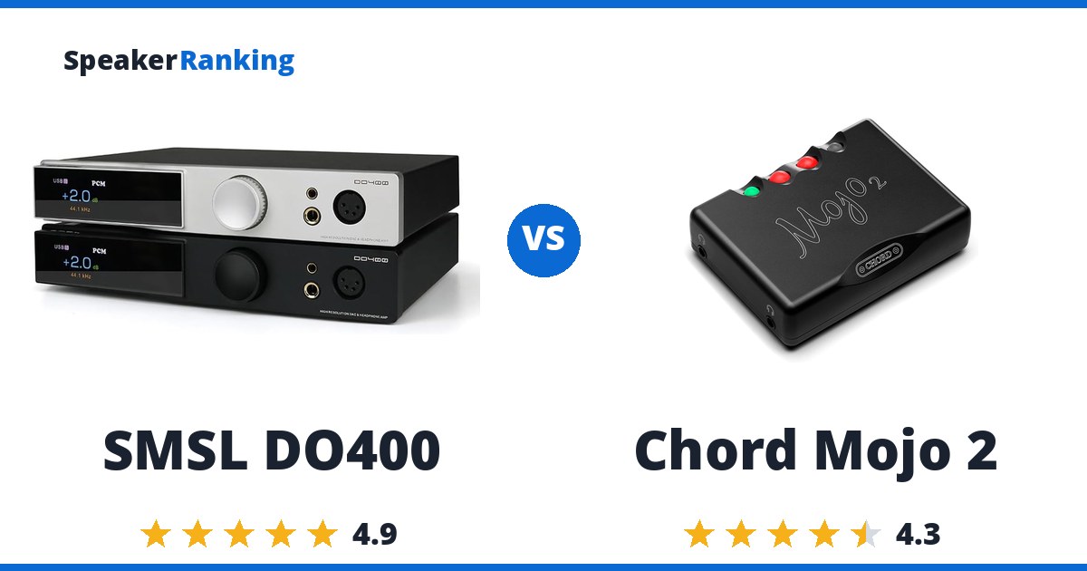 SMSL DO400 vs Chord Mojo 2