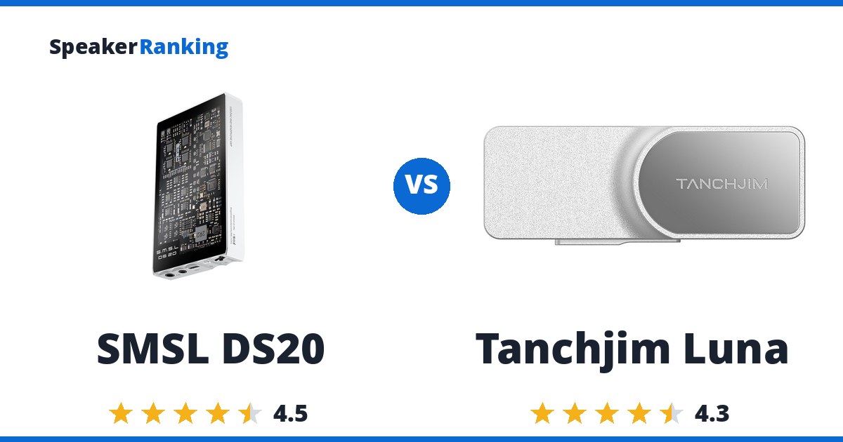 SMSL DS20 vs Tanchjim Luna