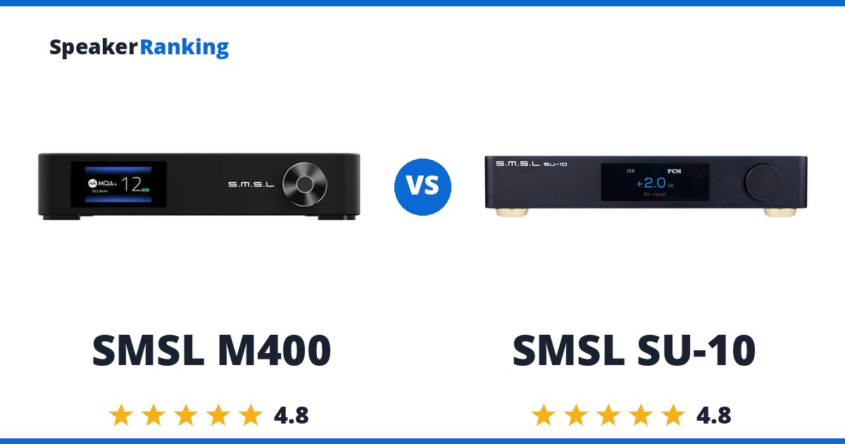 SMSL M400 vs SMSL SU-10