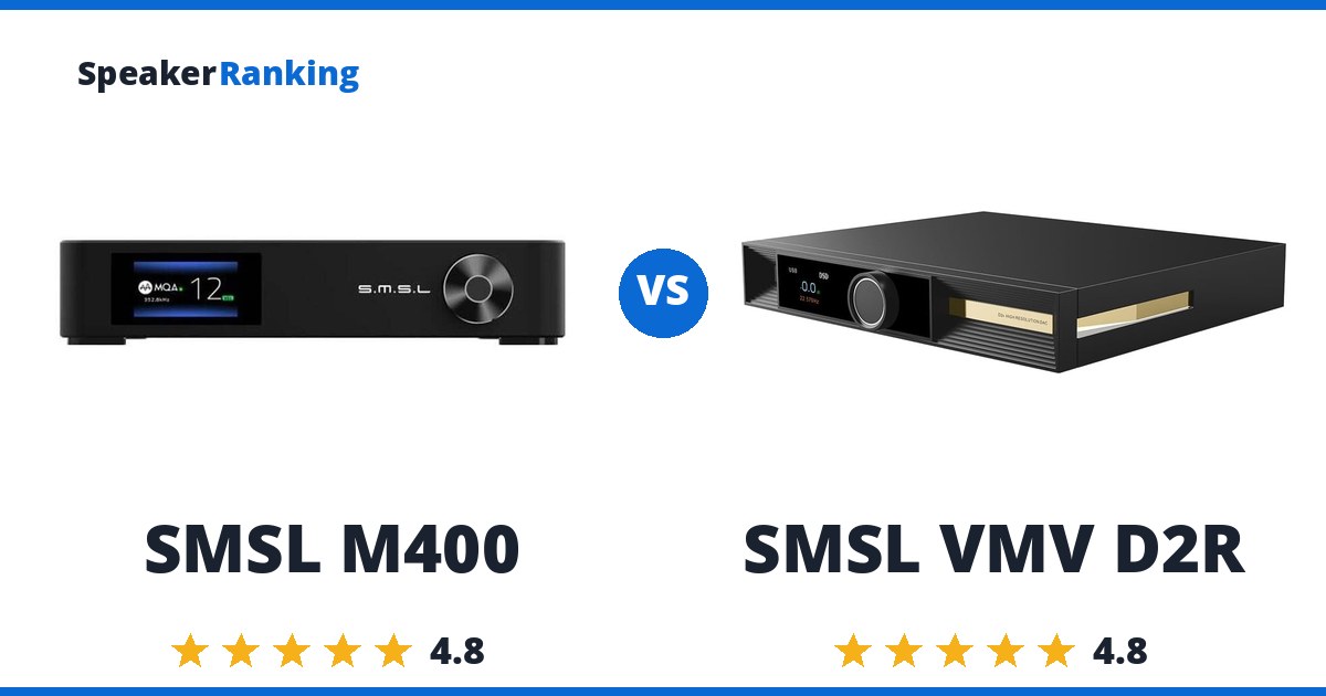 SMSL M400 vs SMSL VMV D2R