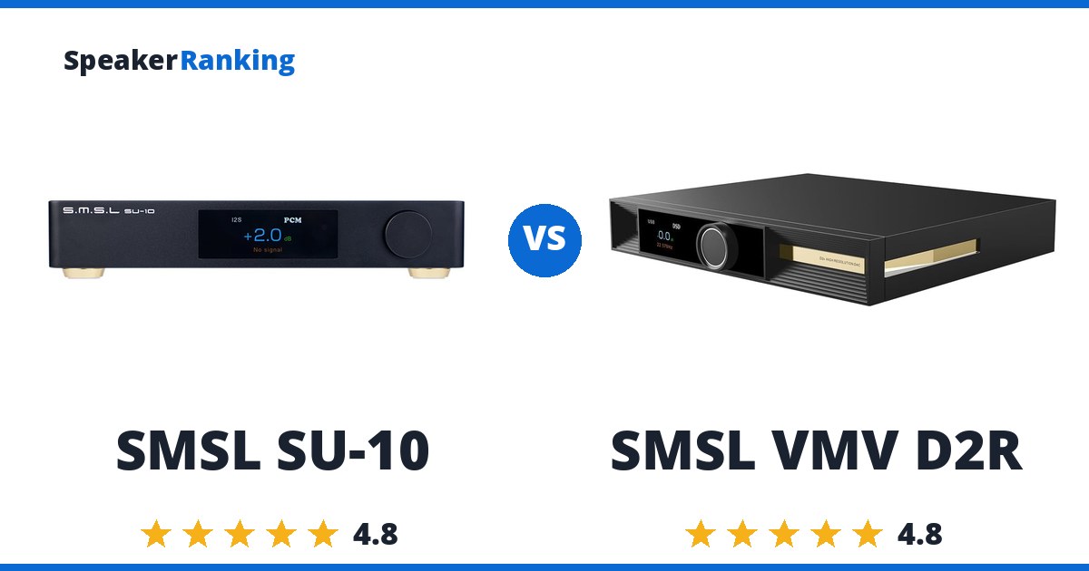 SMSL SU-10 vs SMSL VMV D2R
