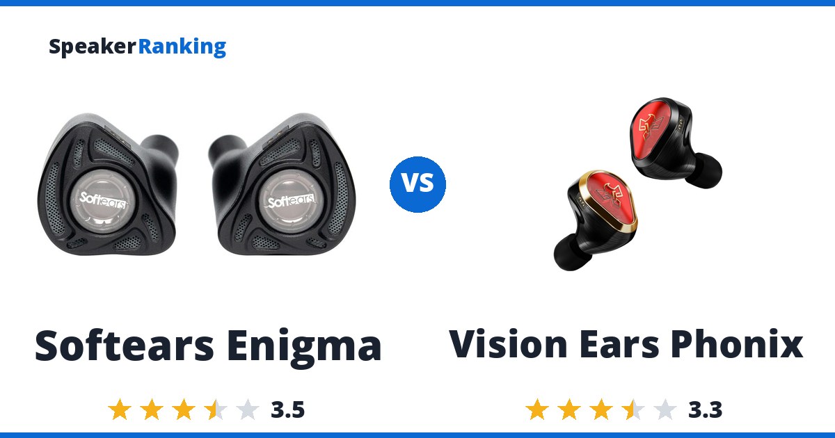 Softears Enigma vs Vision Ears Phonix