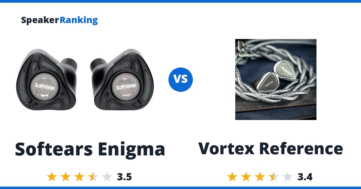 Softears Enigma vs Vortex Reference