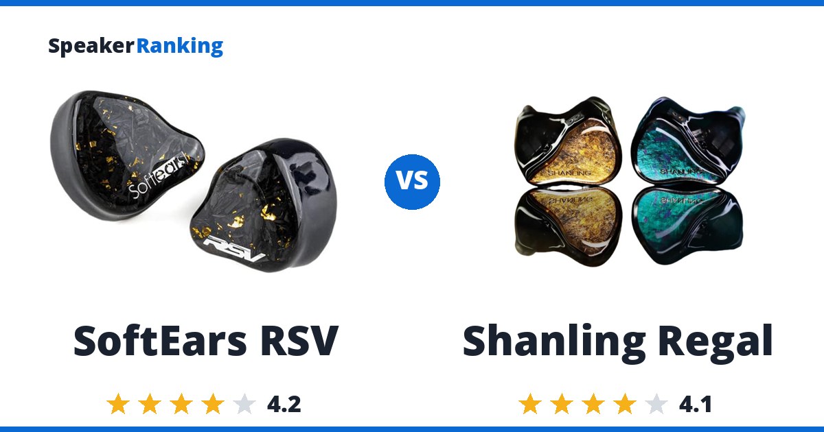 SoftEars RSV vs Shanling Regal