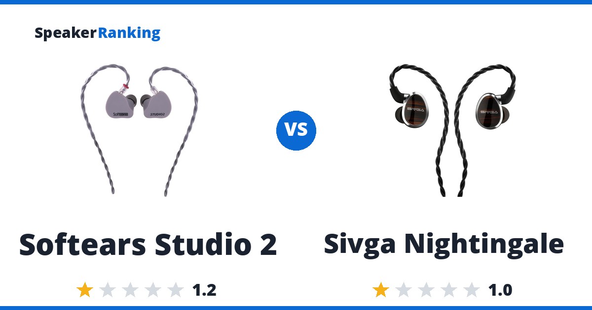 Softears Studio 2 vs Sivga Nightingale
