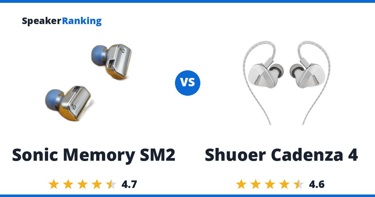 Sonic Memory SM2 vs Shuoer Cadenza 4
