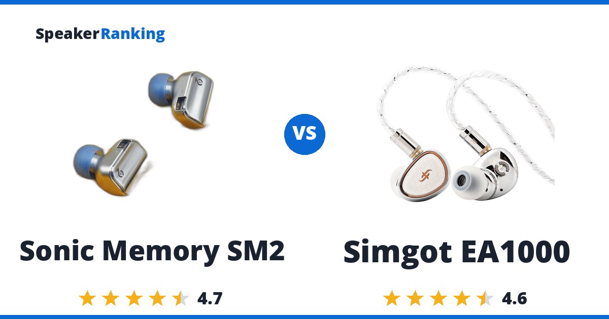 Sonic Memory SM2 vs Simgot EA1000