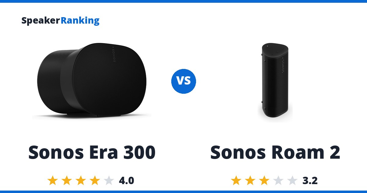 Sonos Era 300 vs Sonos Roam 2