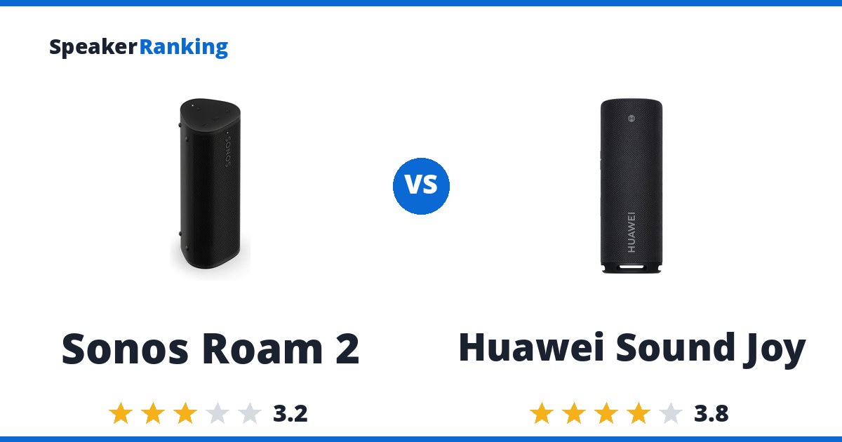 Sonos Roam 2 vs Huawei Sound Joy