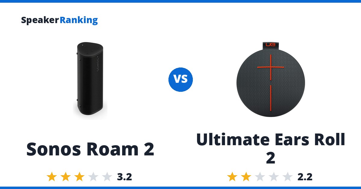 Sonos Roam 2 vs Ultimate Ears Roll 2
