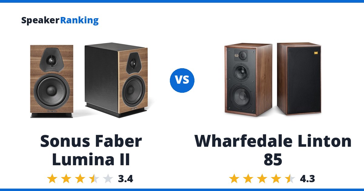 Sonus Faber Lumina II vs Wharfedale Linton 85