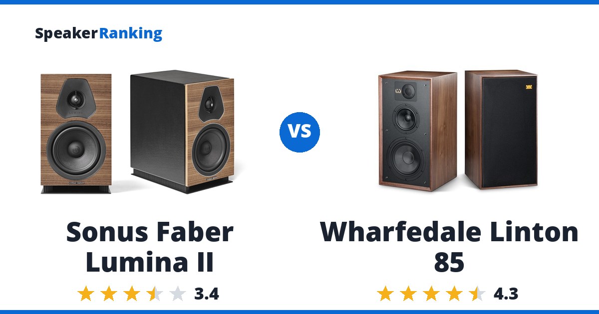 Sonus Faber Lumina II vs Wharfedale Linton 85