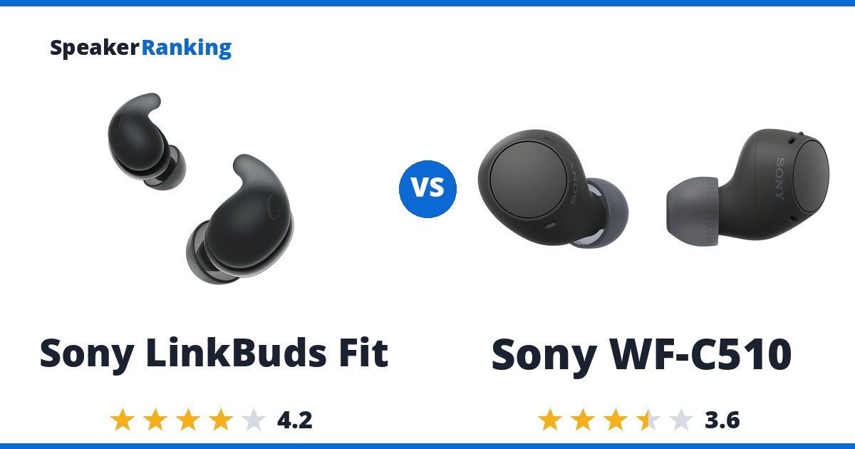 Sony LinkBuds Fit vs Sony WF-C510