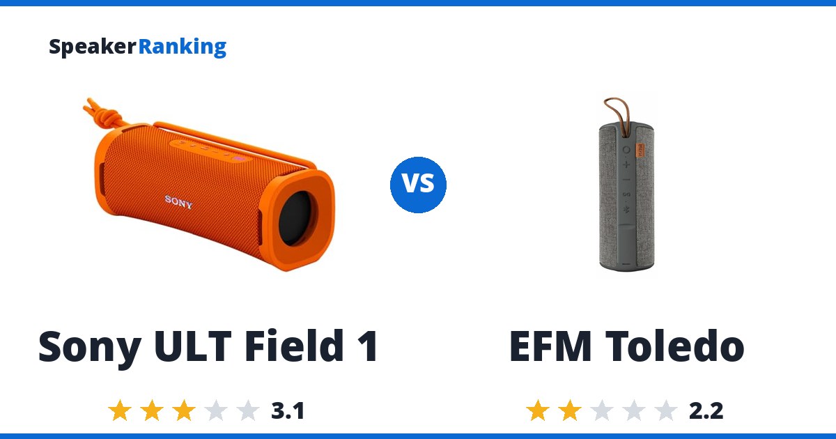 Sony ULT Field 1 vs EFM Toledo