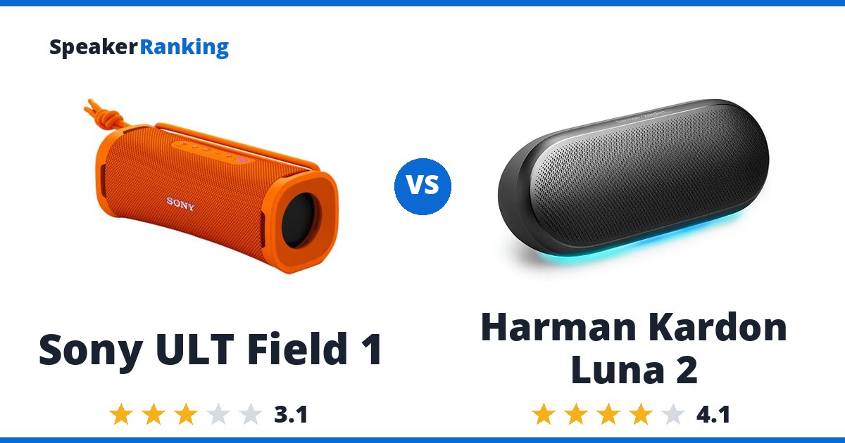 Sony ULT Field 1 vs Harman Kardon Luna 2