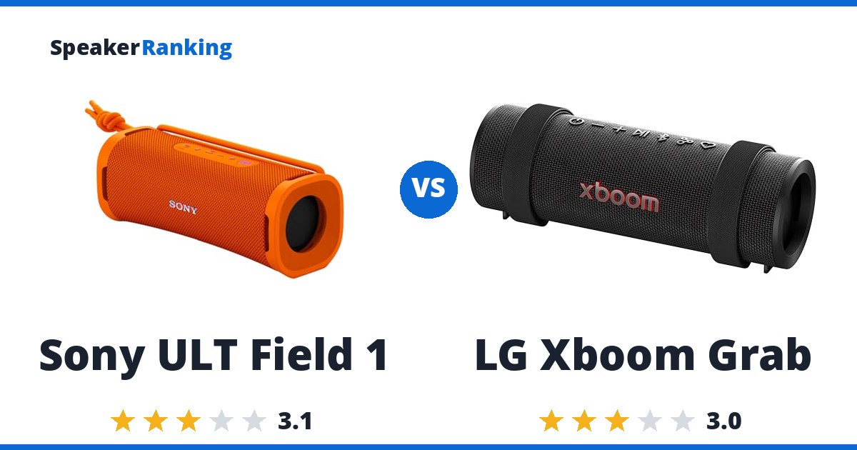 Sony ULT Field 1 vs LG Xboom Grab