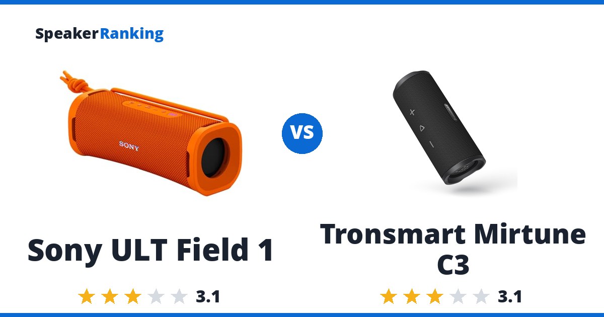Sony ULT Field 1 vs Tronsmart Mirtune C3