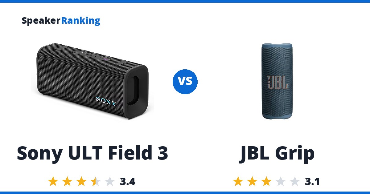 Sony ULT Field 3 vs JBL Grip