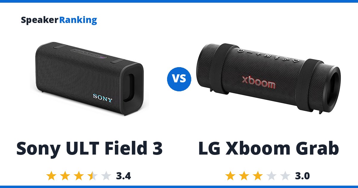 Sony ULT Field 3 vs LG Xboom Grab