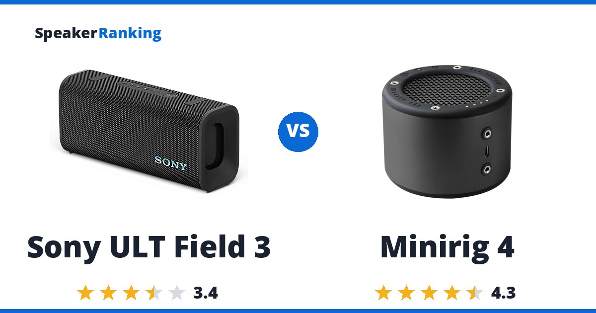 Sony ULT Field 3 vs Minirig 4