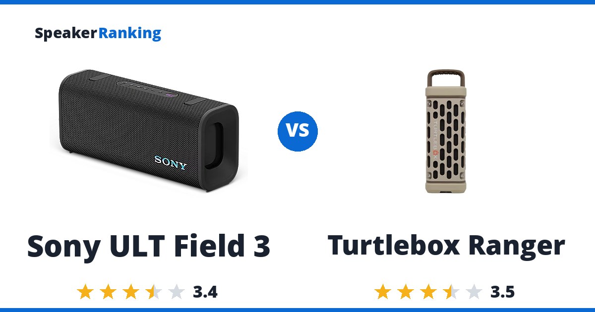 Sony ULT Field 3 vs Turtlebox Ranger