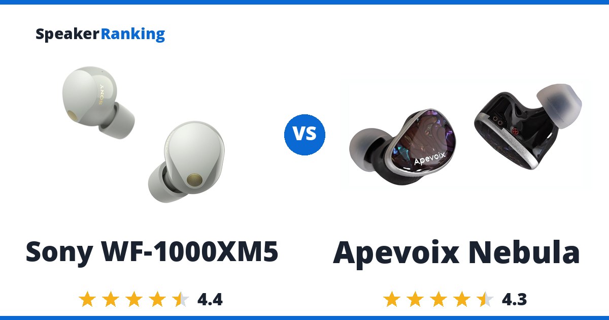 Sony WF-1000XM5 vs Apevoix Nebula
