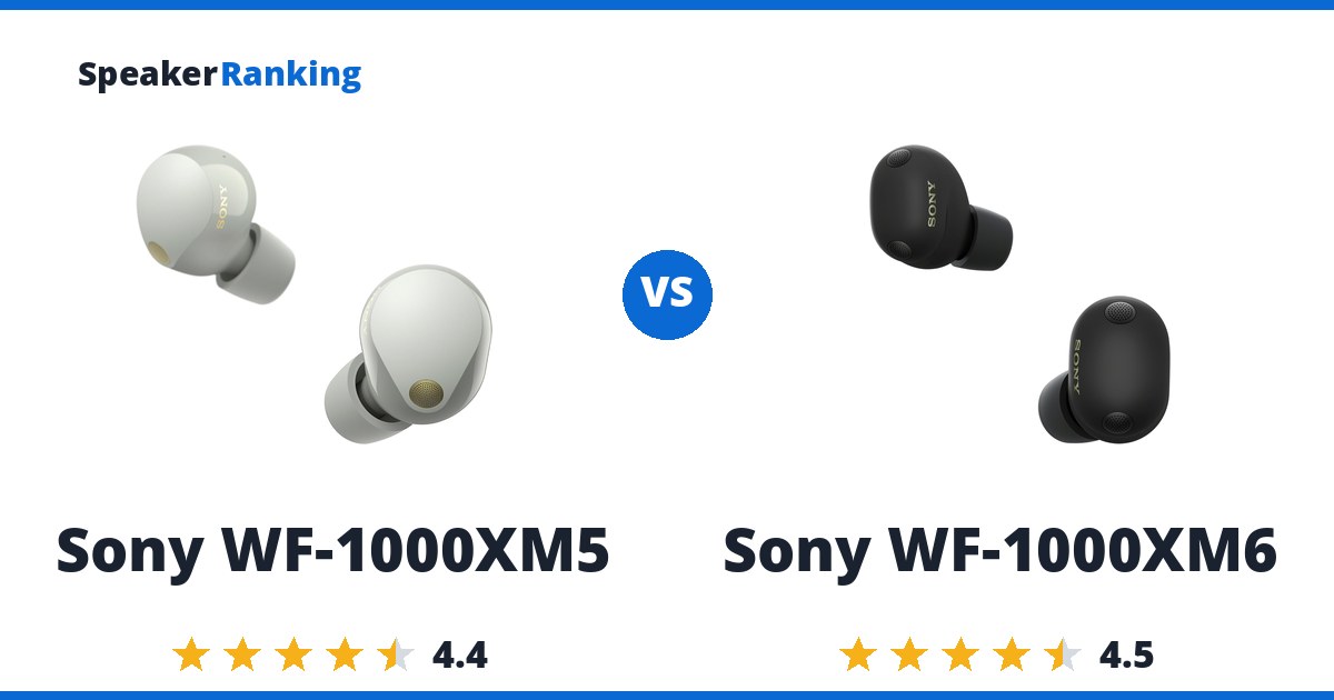 Sony WF-1000XM5 vs Sony WF-1000XM6