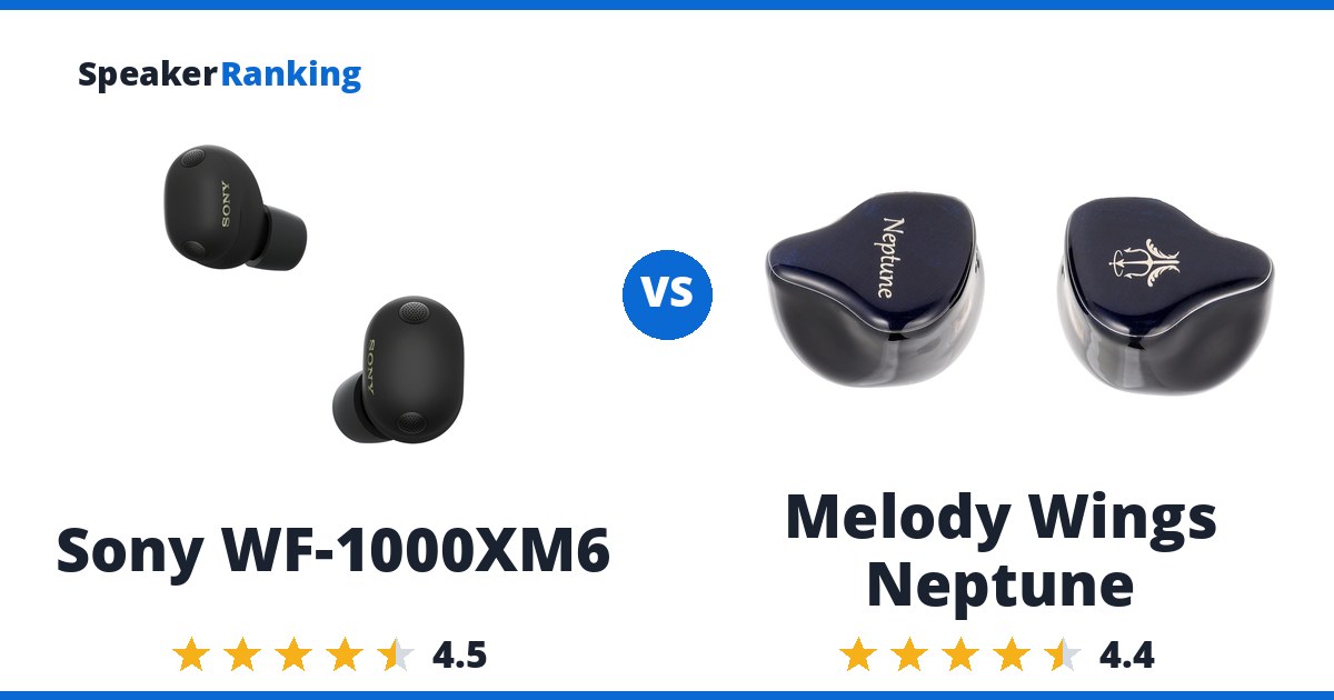 Sony WF-1000XM6 vs Melody Wings Neptune