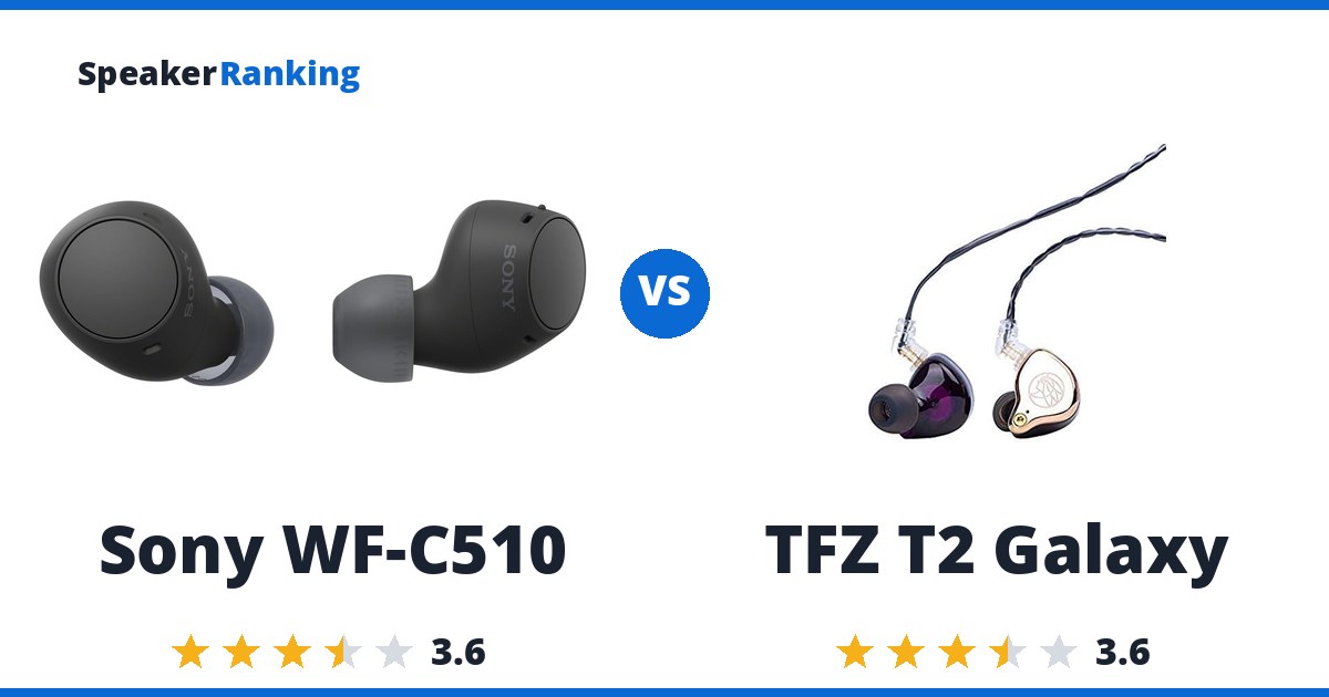 Sony WF-C510 vs TFZ T2 Galaxy