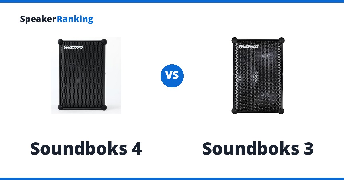 Soundboks 4 vs Soundboks 3