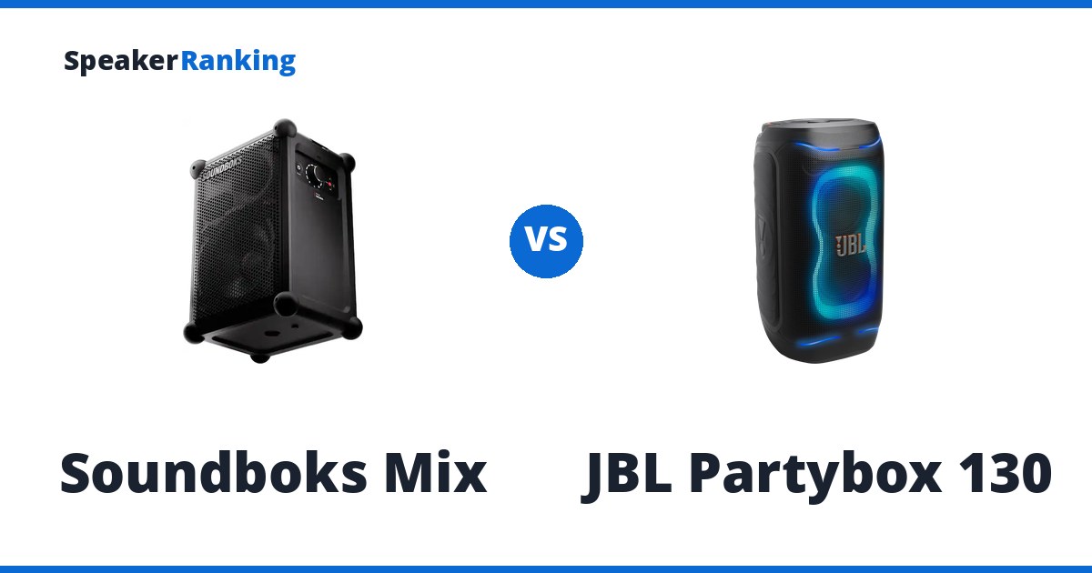 Soundboks Mix vs JBL Partybox 130