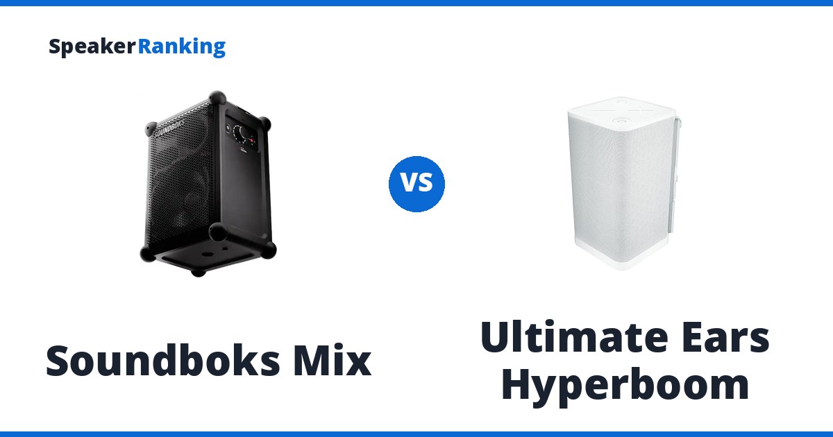 Soundboks Mix vs Ultimate Ears Hyperboom