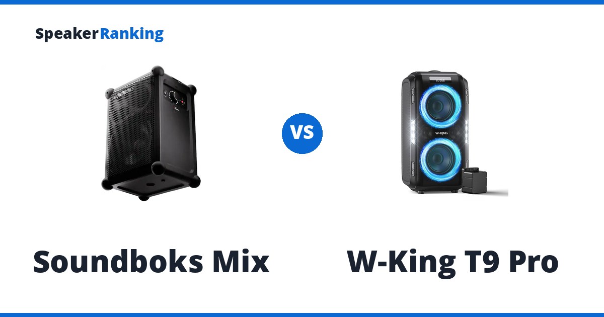 Soundboks Mix vs W-King T9 Pro