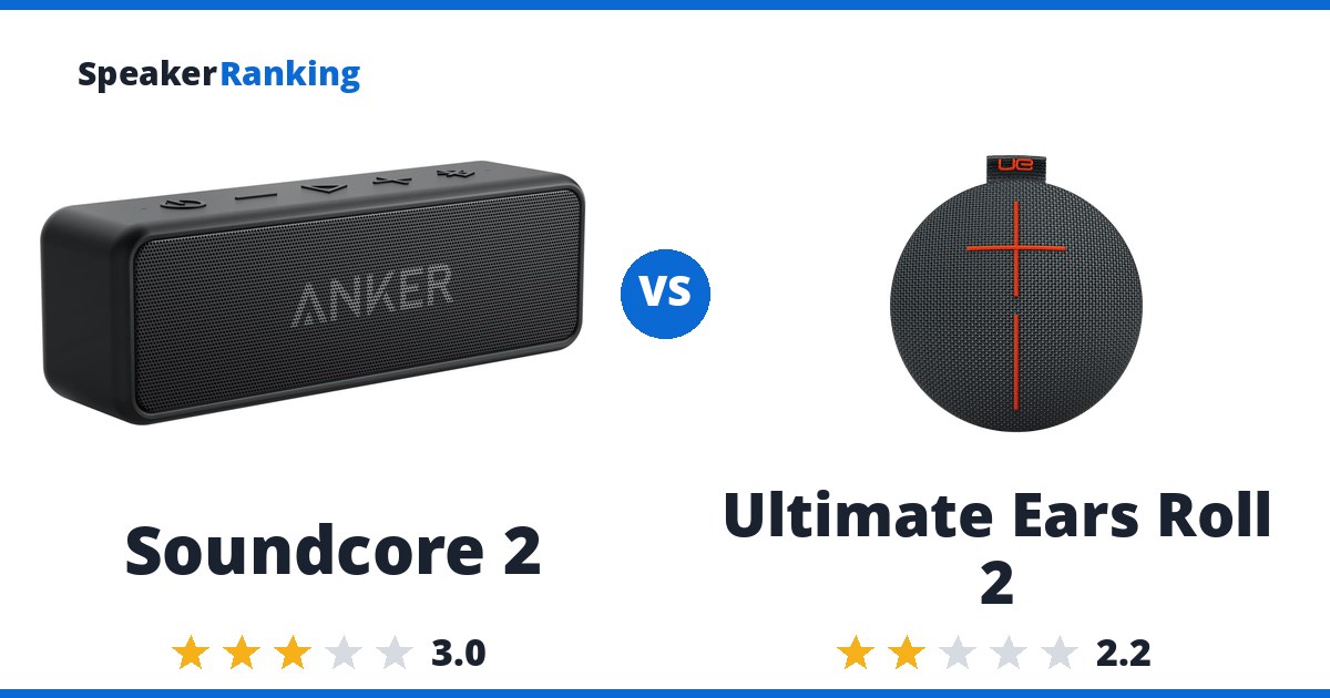 Soundcore 2 vs Ultimate Ears Roll 2