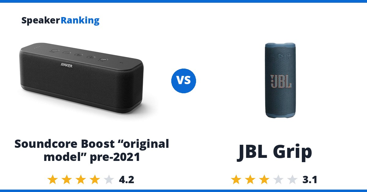 Soundcore Boost “original model” pre-2021 vs JBL Grip