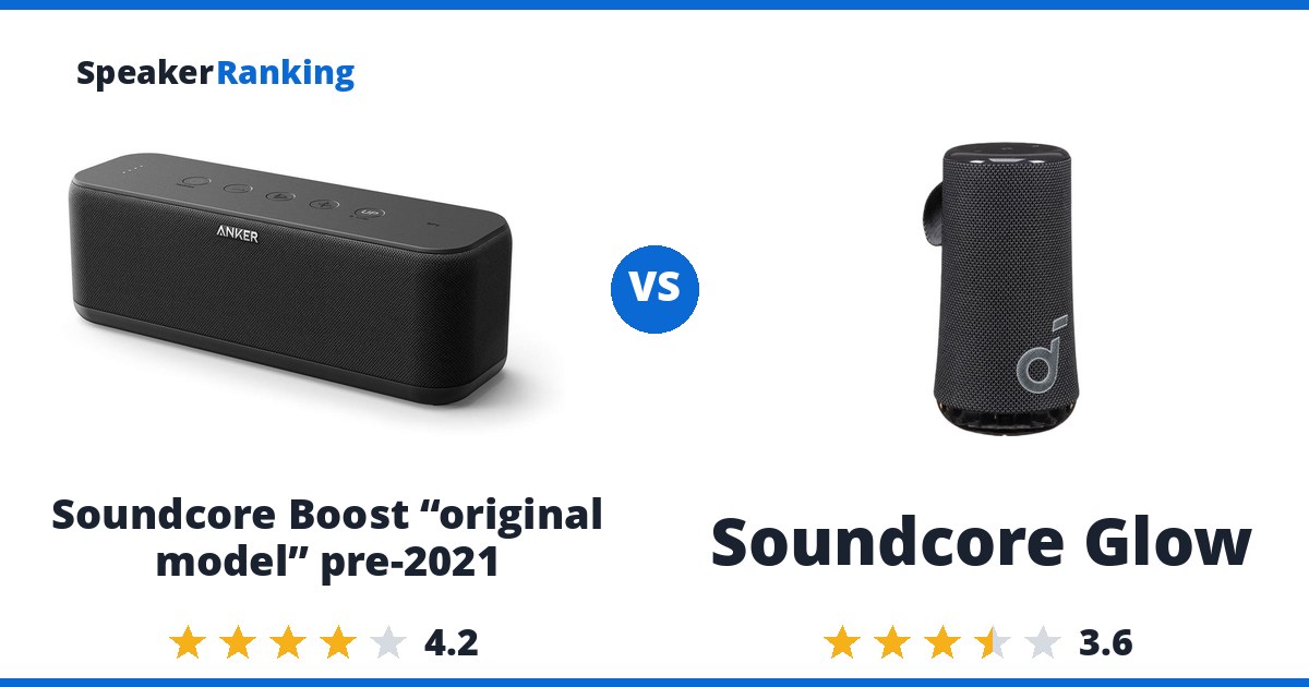 Soundcore Boost “original model” pre-2021 vs Soundcore Glow