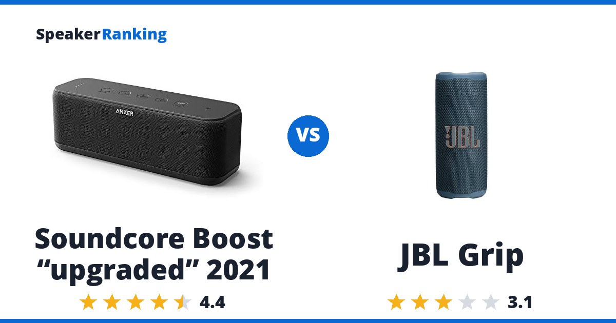 Soundcore Boost “upgraded” 2021 vs JBL Grip
