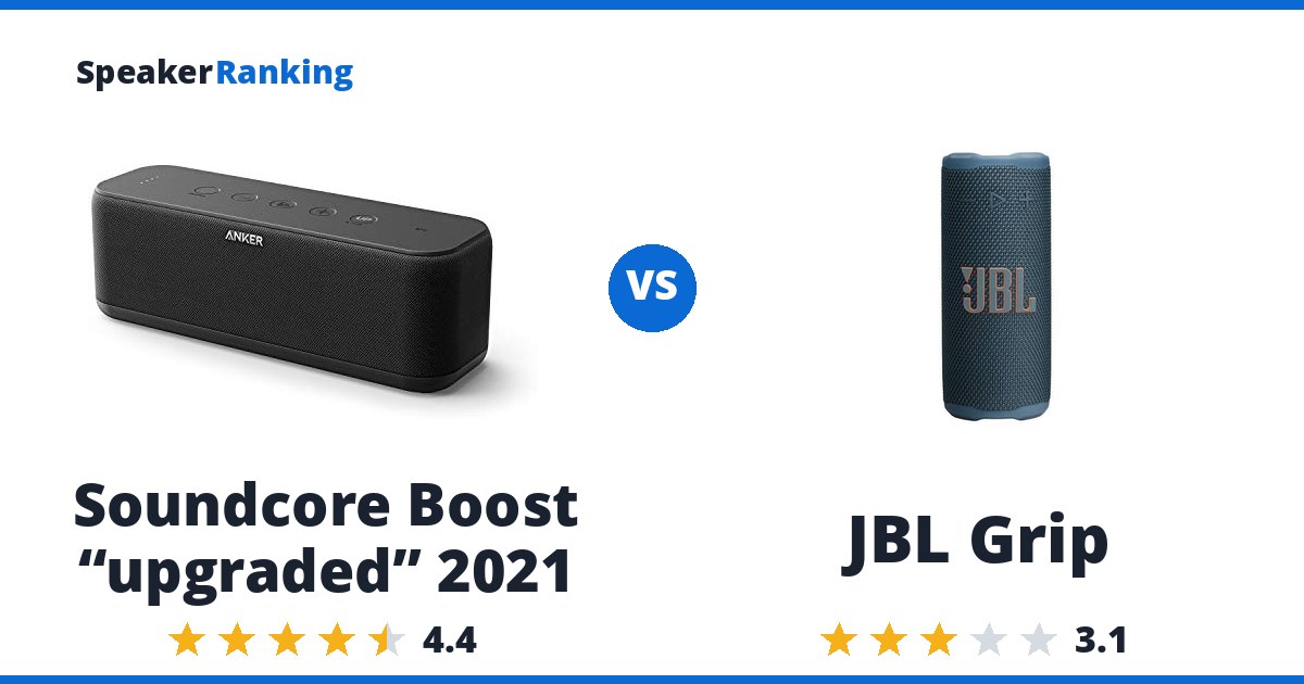 Soundcore Boost “upgraded” 2021 vs JBL Grip