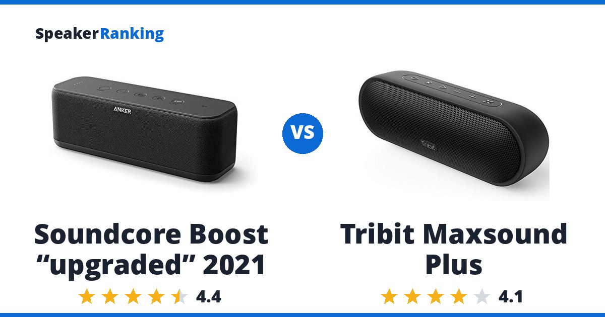 Soundcore Boost “upgraded” 2021 vs Tribit Maxsound Plus