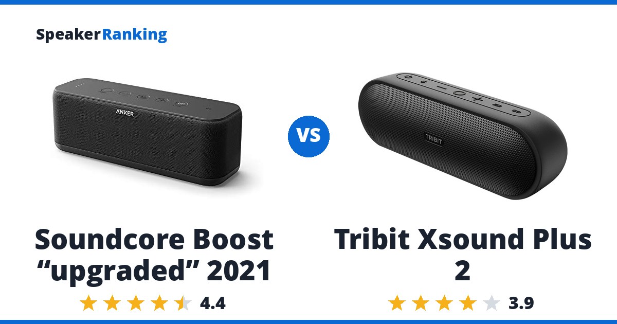 Soundcore Boost “upgraded” 2021 vs Tribit Xsound Plus 2