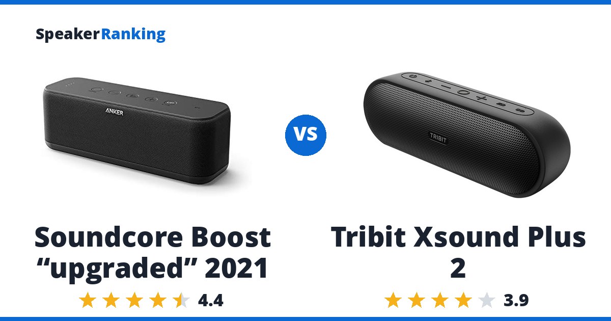 Soundcore Boost “upgraded” 2021 vs Tribit Xsound Plus 2