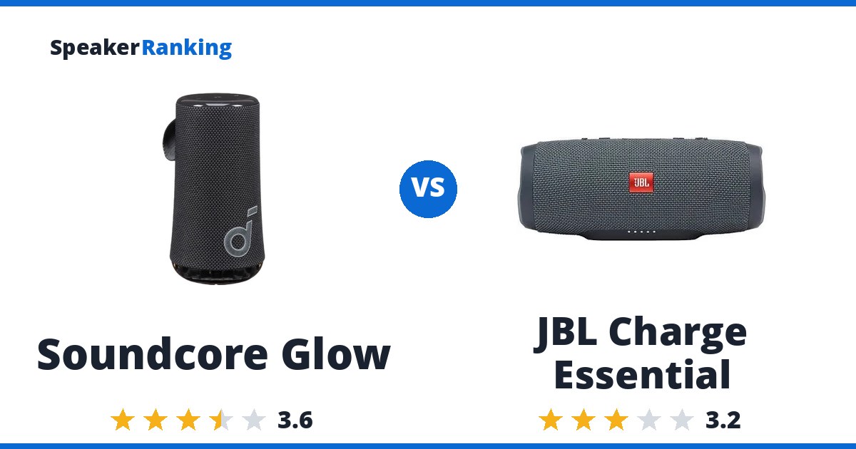 Soundcore Glow vs JBL Charge Essential