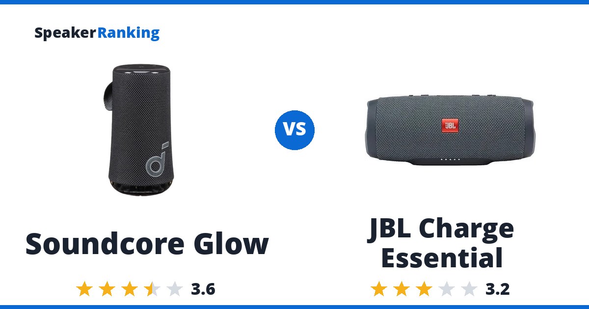 Soundcore Glow vs JBL Charge Essential