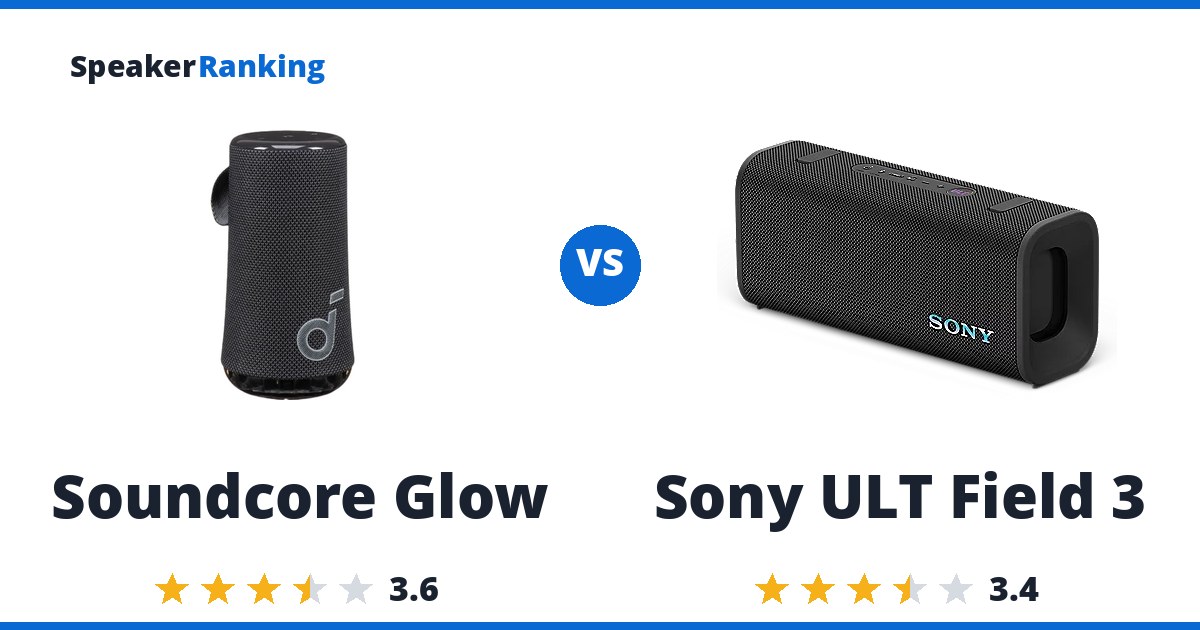 Soundcore Glow vs Sony ULT Field 3