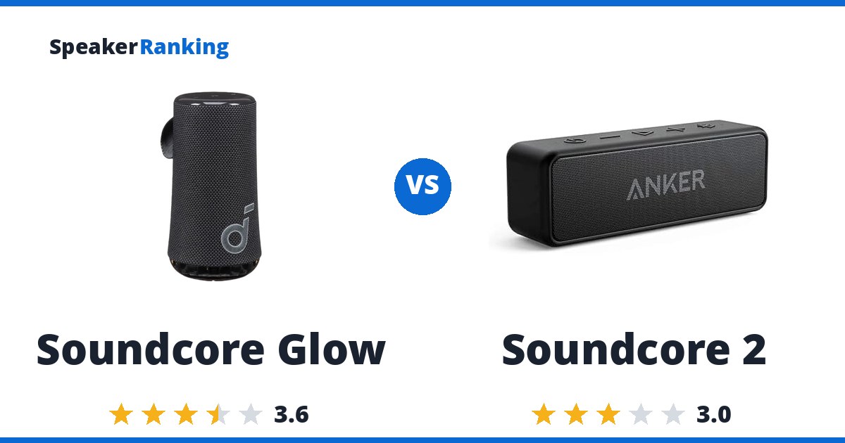 Soundcore Glow vs Soundcore 2